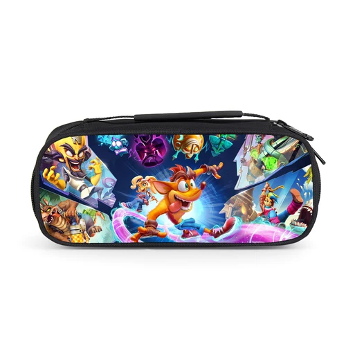 게임 크래시 밴디부츠 만화 연필 케이스 가방, 학교 파우치, 어린이 학생 펜 가방, 어린이 지갑  Best5