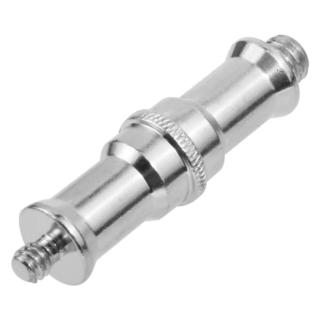 1/4 "To 3/8" หัวจุกสตั๊ดชายอะแดปเตอร์สกรูโลหะ SLR กล้องเครื่องมือสำหรับแฟลชขาตั้งกล้องถ่ายภาพสตูด...