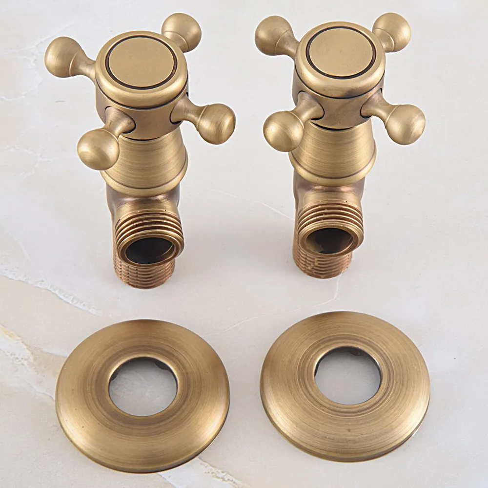2 Pcs Antique Brass 1/2\