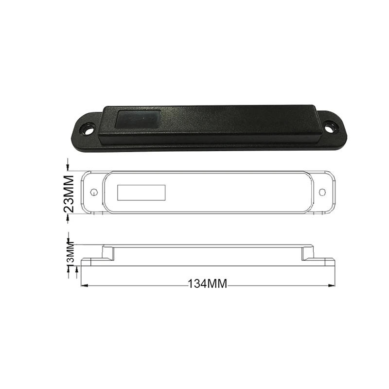 Imagem -05 - Uhf Anti Metal Tag Rfid 840-960mhz Long Range Passiva Epc Gen2 Class1 Alienígena h3 Fichas Abs para a Gestão de Ativos Peças Lote