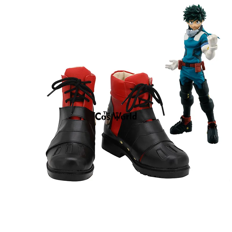 Boku No Hero Academia Izuku Midoriya Fighting Heroes Anime Customize Cosplay Shoes Boots