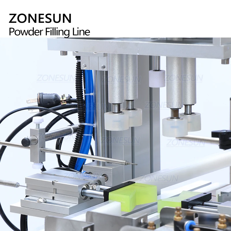 ZONESUN Automatic Auger Ground Dry Amber Milk Powder Filling Capping Bottle Can Labeling Machine for Production Line