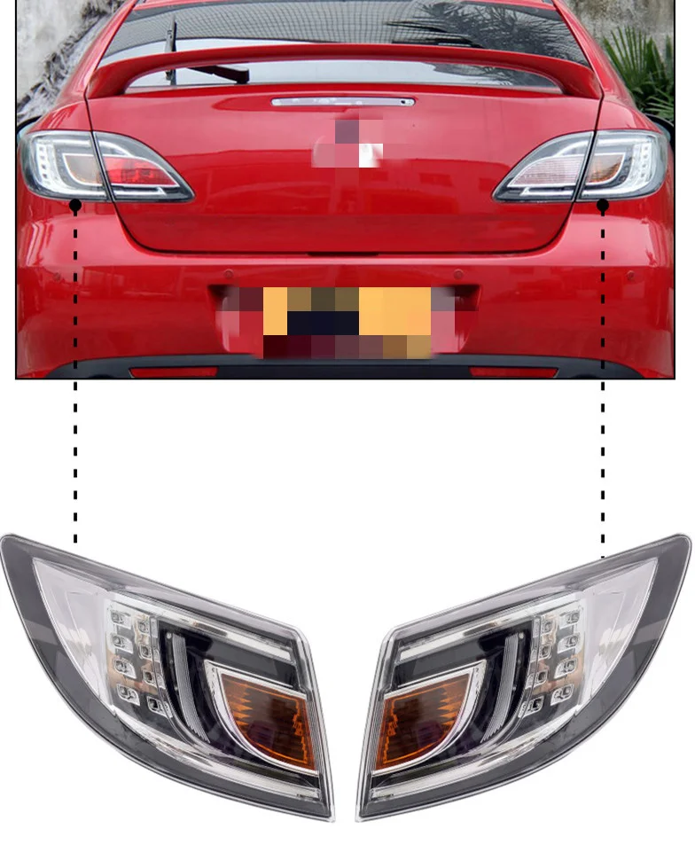 

Eosuns Led Rear Bumper Light Brake Lights Turn Signals Tail Lamp Assembly for Mazda 6 2009-2012