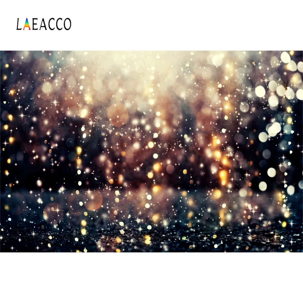 Laeacco Light Bokeh Swirl Glitters Meteor Photography Background Baby Portrait Photo Backdrop Newborn Child Photophone Photozone