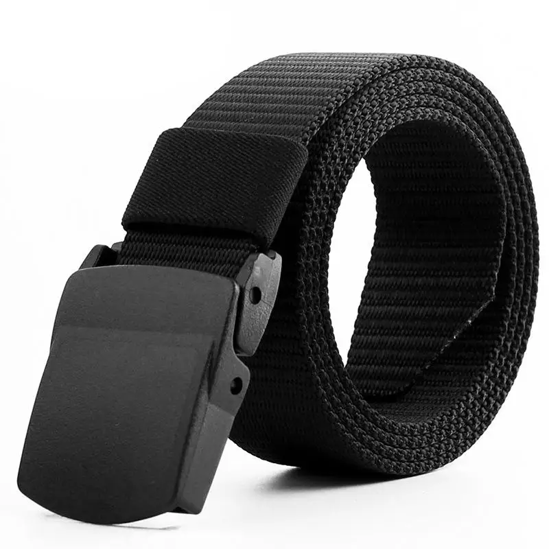 125 CM Tactical Belt Military Nylon Belts Men's Army Style Jeans Belt Buckle Waist Strap Outdoor for Survival Hunting Tactical