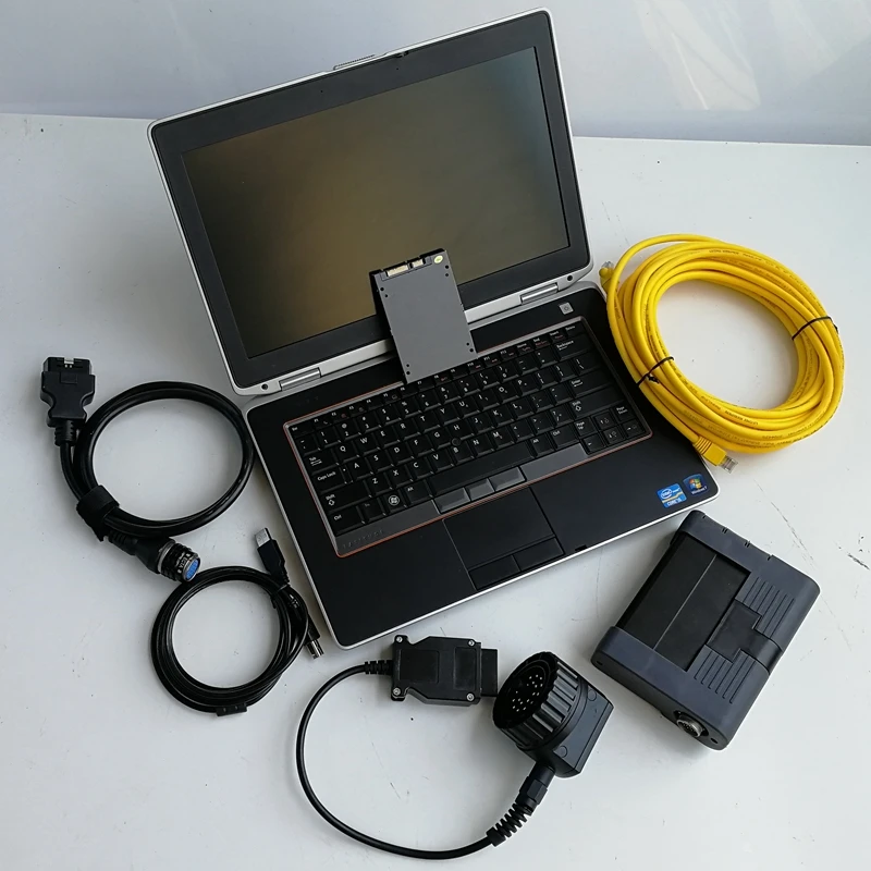 High Quality Icom A2+B+C Auto Diagnosis Tool with V11.2024 Software in Laptop E6320 I5 4G and HDD/SSD Ready to Use