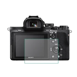 Tempered Glass Screen Protector for Sony A6400 A6300 A6000 A5000 NEX-7/6/5 A9 A77 A7R A7 A7s A7II A7III ZV1 RX10 RX100 II III IV