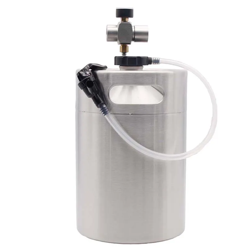 Mini Keg Basic Tap Kit Portable Growler Dispenser Homebrew Beer Kegging Equipment