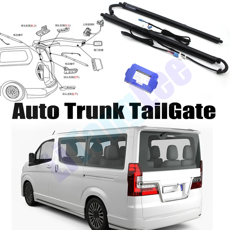 For TOYOTA Granvia Quantum 300 Electric Hatch Tailgate Tail Gate Strut Auto Rear Door Actuator Car Power Trunk Lift