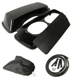 Motorcycle Dual 6x9'' OR 5x7'' Saddlebags Speaker Lids Fit For Harley Touring 1993-2013