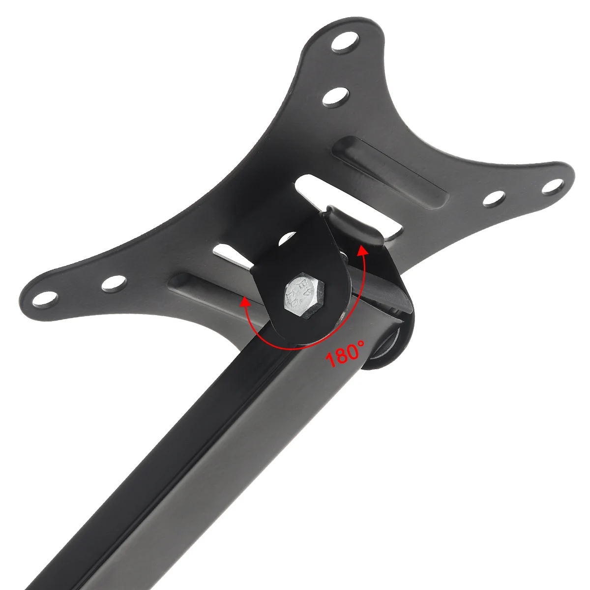 Universale 10KG Regolabile TV Staffa di Montaggio A Parete TV A Schermo Piatto Telaio di Supporto 15 ° di Inclinazione per 14-27 pollici LCD LED Monitor Piatto Pan