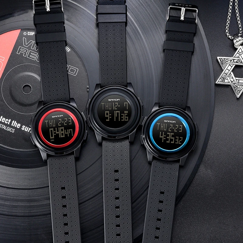 UTHAI BK29 Mode Kreative Junge Student Koreanische Sport Led Paar Wasserdichte Elektronische Uhr