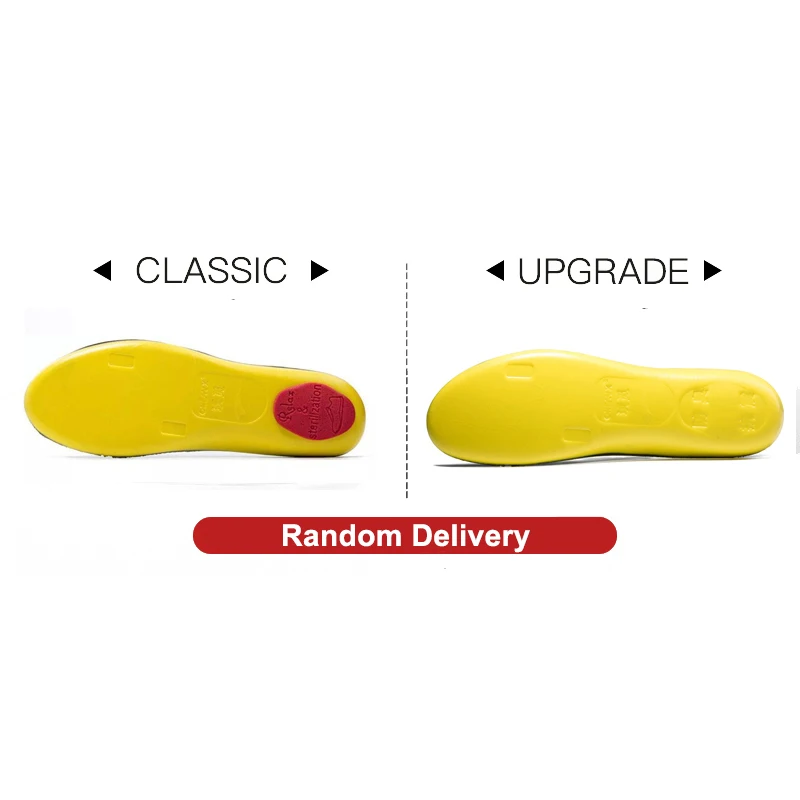 ONEMIX 2024 Arch Support Deodorant Insole Shock Absorption Dispelling Dampness Soft Insole Health Insert Shoes Pads Massage Pads