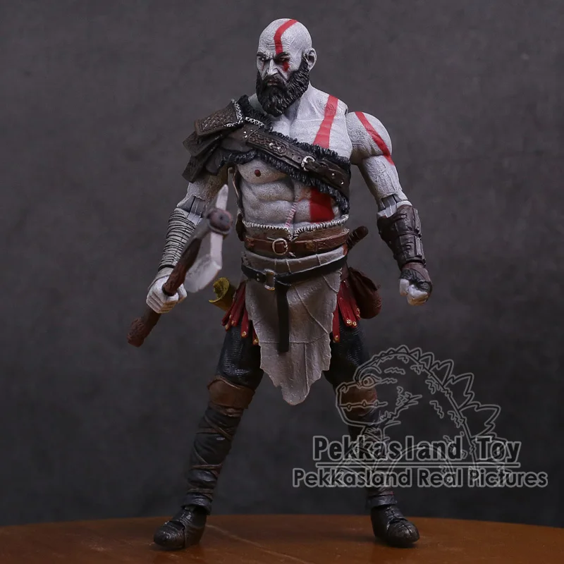 Original God of War 4 Kratos PVC Action Figure modello da collezione giocattolo 7 pollici 18cm