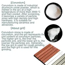 Diamond and corundum knife sharpener oil stone #3