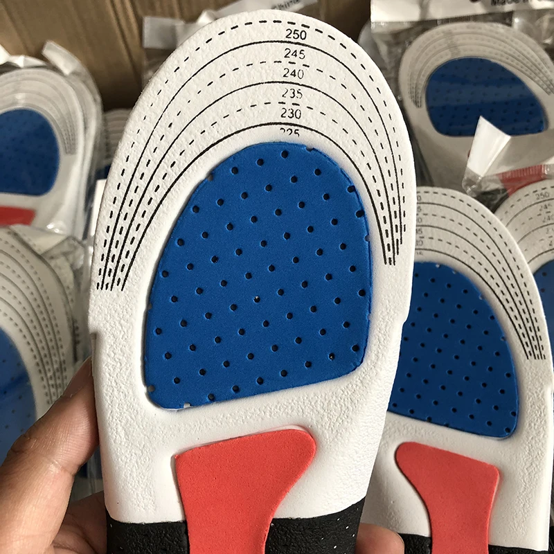 High-quality Orthotic Arch Support Insole Sport  Insole  Running Gel Insoles Insert Cushion For Men and Women Sports shoes