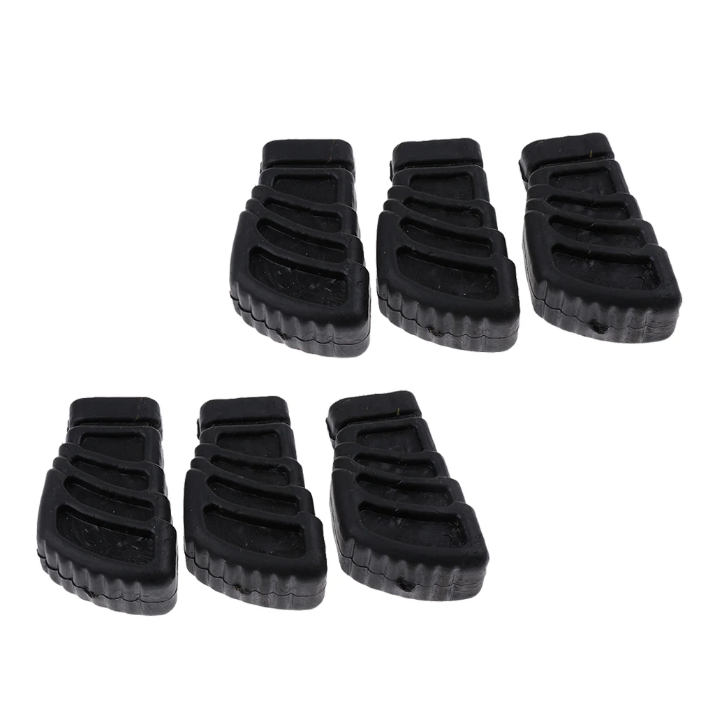 6pcs Drum Rack Rubber Feet Pad fits Single Braced Drum Hardware Cymbal Stand