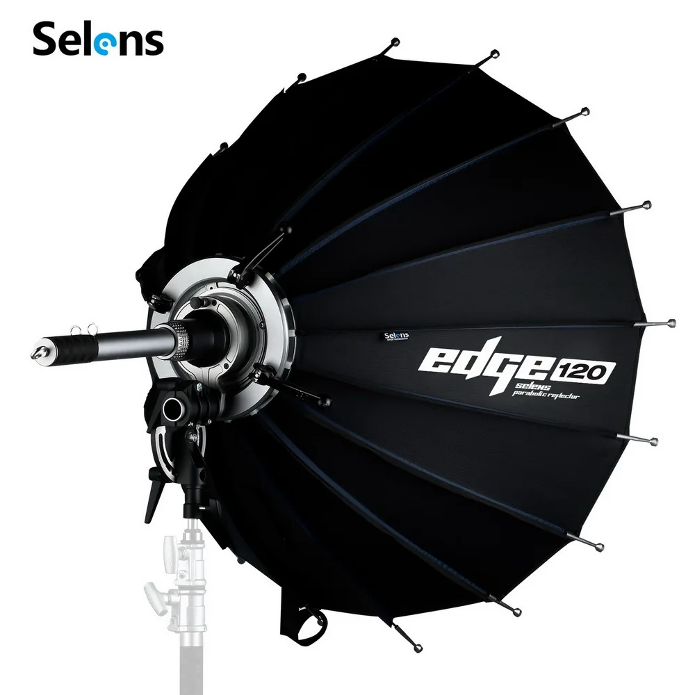 Meking EDGE Photo Studio Reflective Light Umbrella Softbox with Bowen Mount Selens for Photography Studio Flash Light