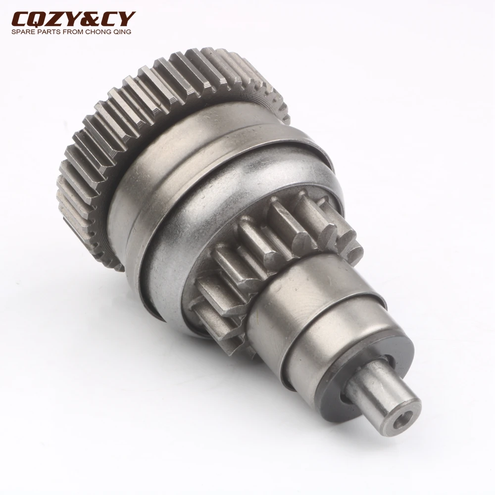 Starter Clutch Gear Bendix for Gilera Dna Vx Vxr 125-180 Nexus Eu 3 125 Runner 125cc 100254730 14T/40T