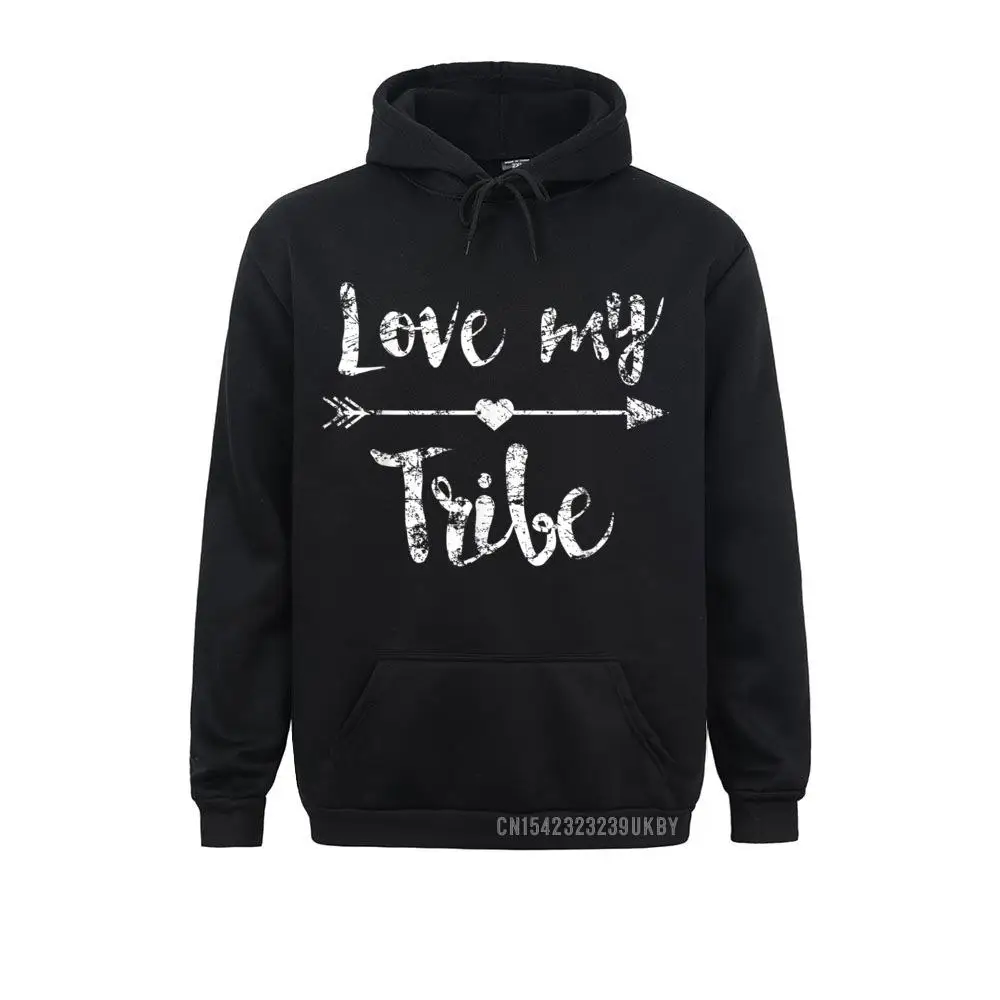 

Модные мужские толстовки Love My Tribe в стиле Харадзюку, толстовки с длинным рукавом для матери невесты, подарок на выпускной