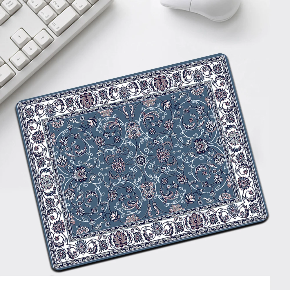 MRGLZY PC Mouse Pad Persian Carpet Rubber Non-slip Durable Printing Rectangular Computer Tablet Pad Gaming Mouse Pad