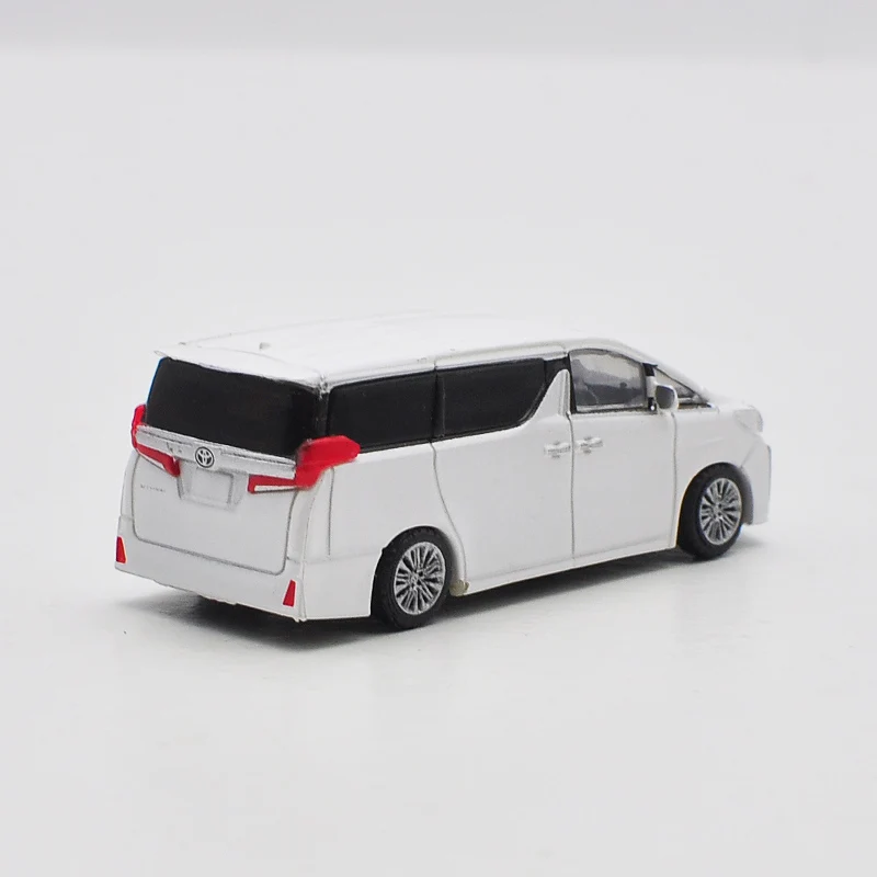 1/87AOSHIMA skręcone jaj Toyota Alphard Verfa SUV kolekcja z ze stopu dekoracji samochodu zabawki modele