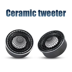 2pcs High quality car tweeter 2 inch aluminum alloy ceramic sound film stereo pure tweeter pair