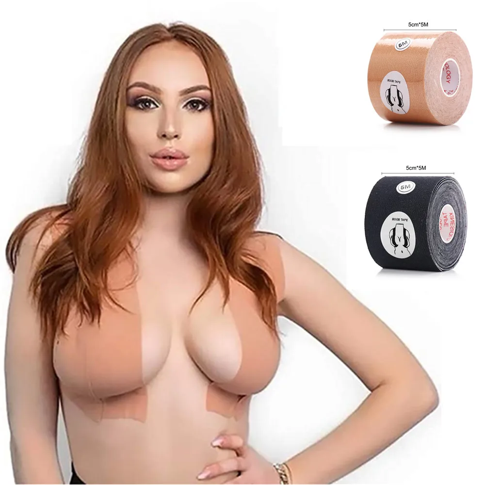 

5 M Adhesive Bras Intimates Sexy Bralette Boob Tape Women Breast Nipple Covers Push Up Bra Body Invisible Breast Lift Tape