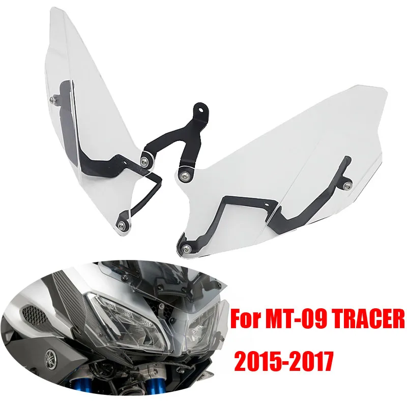 Motorcycle Accessories Grille Headlight Protector Guard Lense Cover For YAMAHA MT-09 TRACER 2015 2016 2017 MT09 MT 09 Tracer