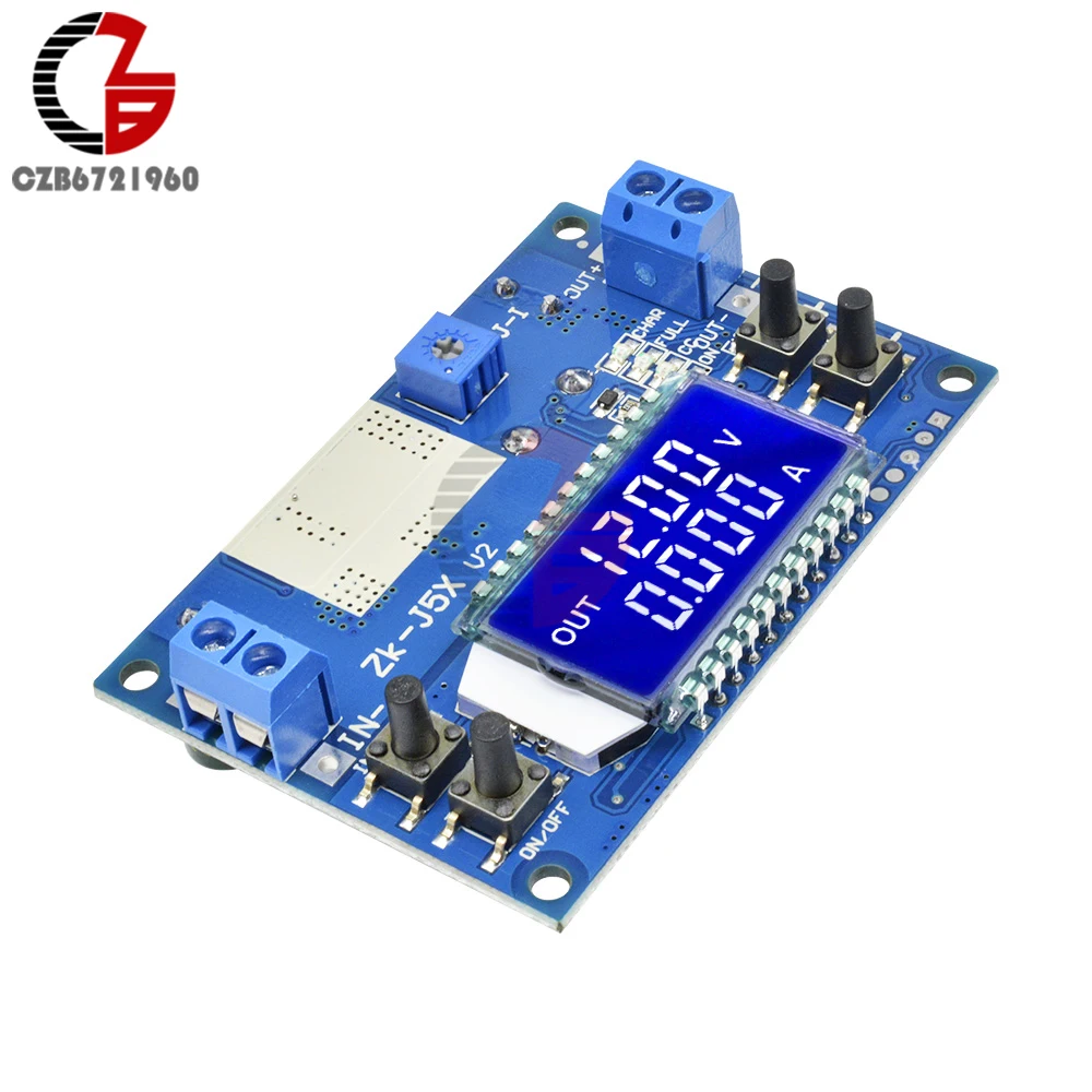 DC-DC Step Down Buck Converter Module 6.5V-36V to 1.2V-32V 5A Constant Voltage Current Power Supply Voltage Regulator Board 12V