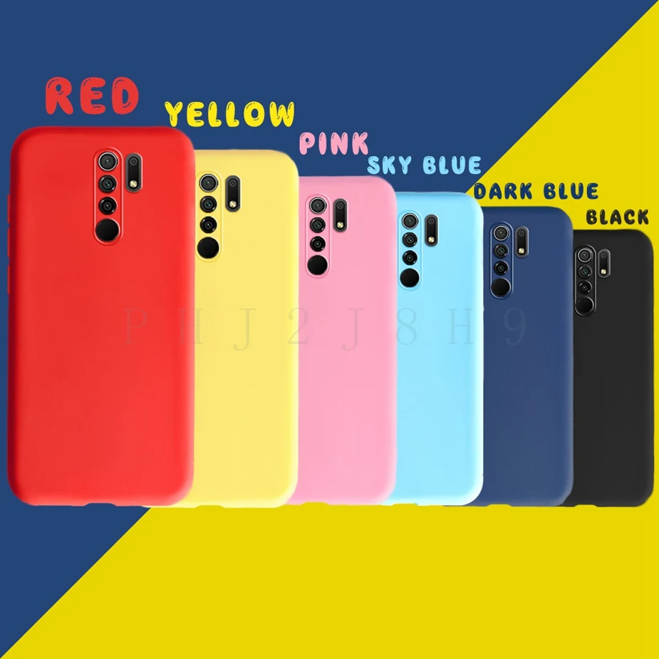 Voor Xiaomi Redmi 9 Case Cover Voor Xiaomi Redmi 9 Redmi9 Case Silicone Soft Telefoon Back Protector Fundas Cover Xiomi redmi 9 Gevallen