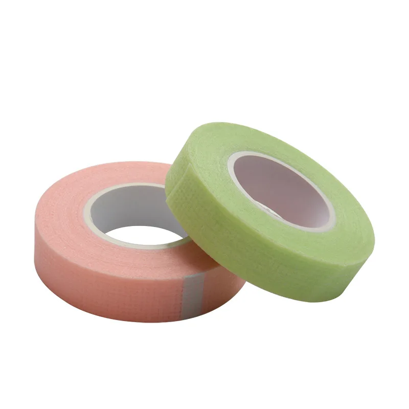 1 PC Non-woven fabric Eyelashes Tape with holes breathable Under Eye Pads Paper For False Eyelash Patch Make Up TooLs