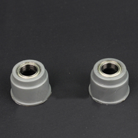 2pcs Drive Shaft Fixed Bearing German Tiger 3818-1 Upgrade Spare Parts Socket Sleeve for 1/16 Heng Long RC Tank Model Fittings