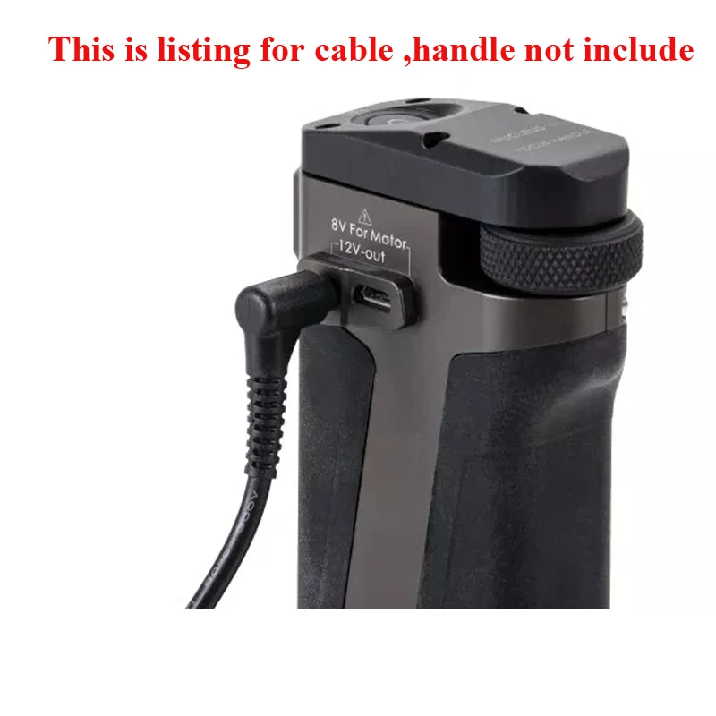 TILTA 12V Micro DC 3.5*1,35mm Männlichen zu BMPCC 4K/6K Power Kabel Power BMPCC 4K 6K kamera von seite griff seite fokus GRIFF KABEL – Detail 5