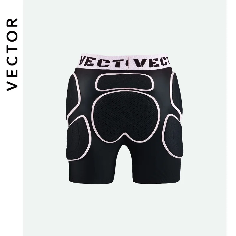 VECTOR – Short de sport unisexe, Protection des hanches, des fesses, pour moto, patins de Ski, rembourré, genouillères