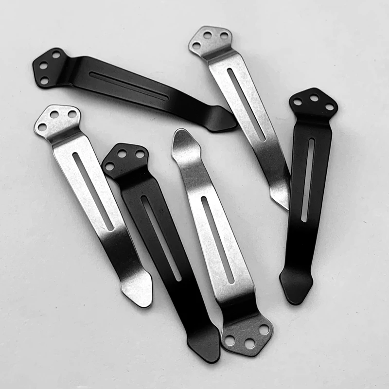 1piece Tc4 Titanium Alloy Butter 551 Back pocket Knife clip Zt FOR ZT0620 0630 EM Knife