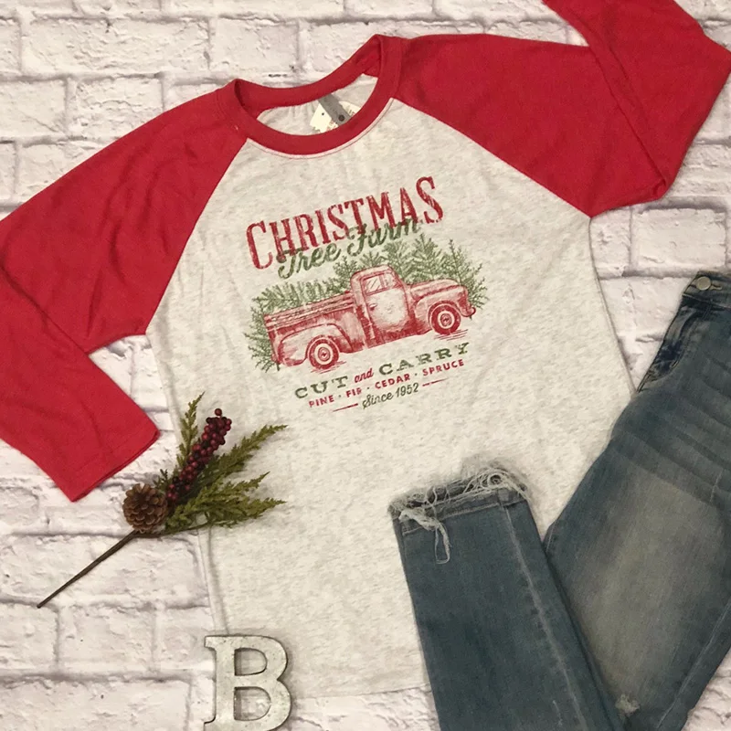 T-shirt da donna t-shirt da donna gotica t-shirt a maniche lunghe in stile Merry Christmas t-shirt da donna calda da donna