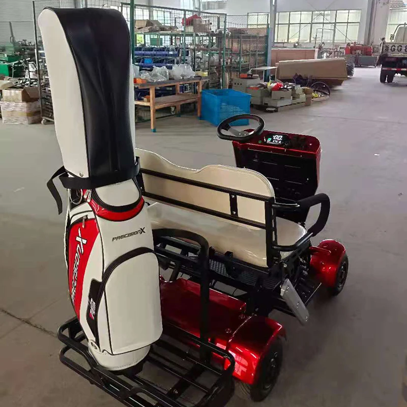 2022 newest 4x4 four drive 2000W smart patent exclusive folding golf scooter golf cart golf board suitable for all golf people