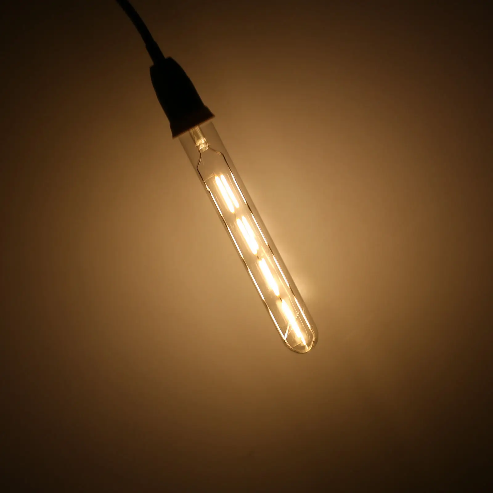 E14 Edison Lamp 2/3/4W T20 T25 Vintage Retro LED Spiral Filament Light Bulb 2200K 220v Warm White Light Glass Incandescent Lamp