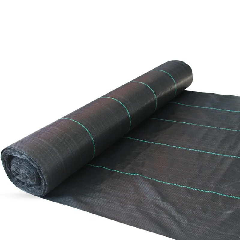 Hi-Quality Weeding Control Film Extirpate Weed Bright Black Mat PE Plastic Film in Greenhouse Orchard Grass  Cloth Cover