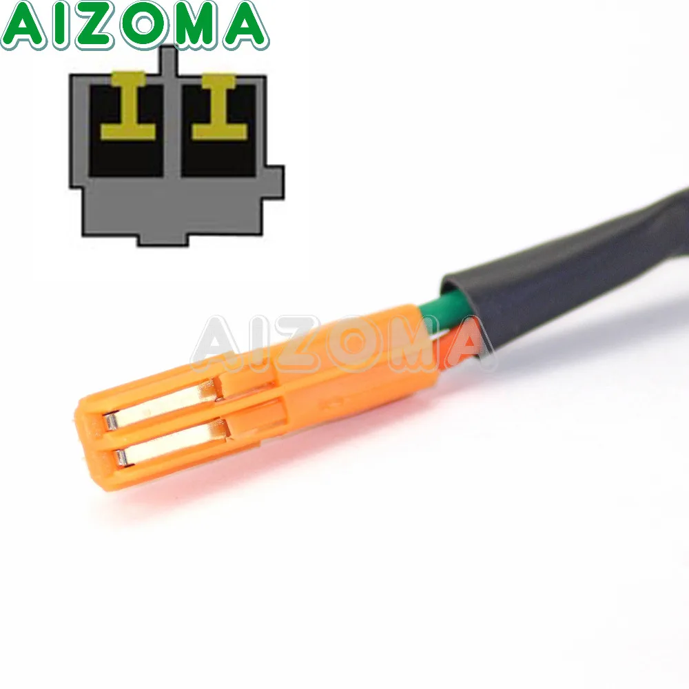 Front Rear Turn Signal Wire Lead Harness Connector Blinker Wiring Adapter Plug for Honda CB CBR VT750 VTX1300 VTX1800 02-17