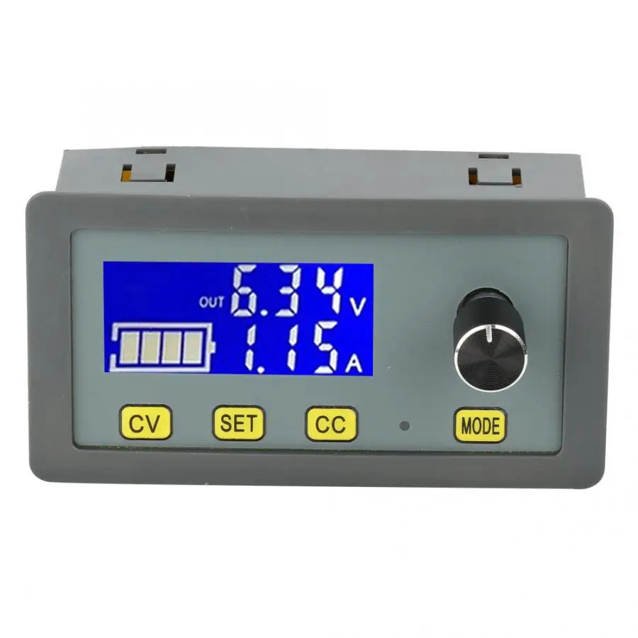 

High Precision Adjustable DC 5A Step-Down Power Supply Buck Module 6V-32V to 0-32V LCD Display CC CV Voltage Converter LED Meter