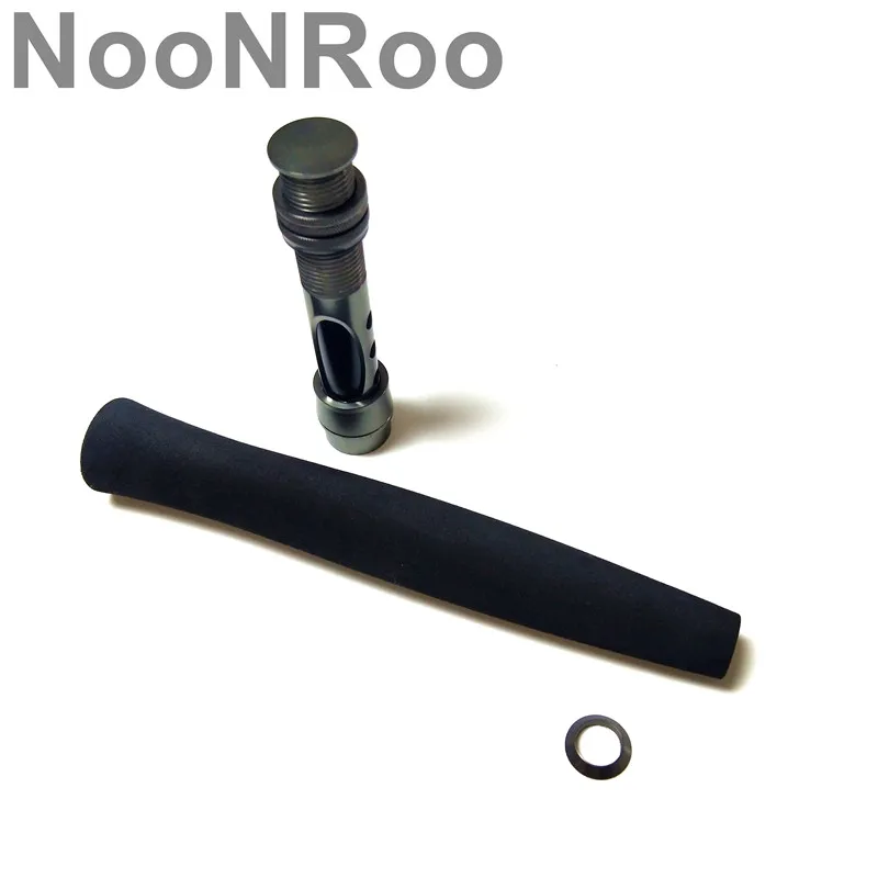 NooNRoo-EVA Half Wave and Full Wave Fly Rod Grips Kit, Fishing Rod Handle Kit, add a winding check, Repair