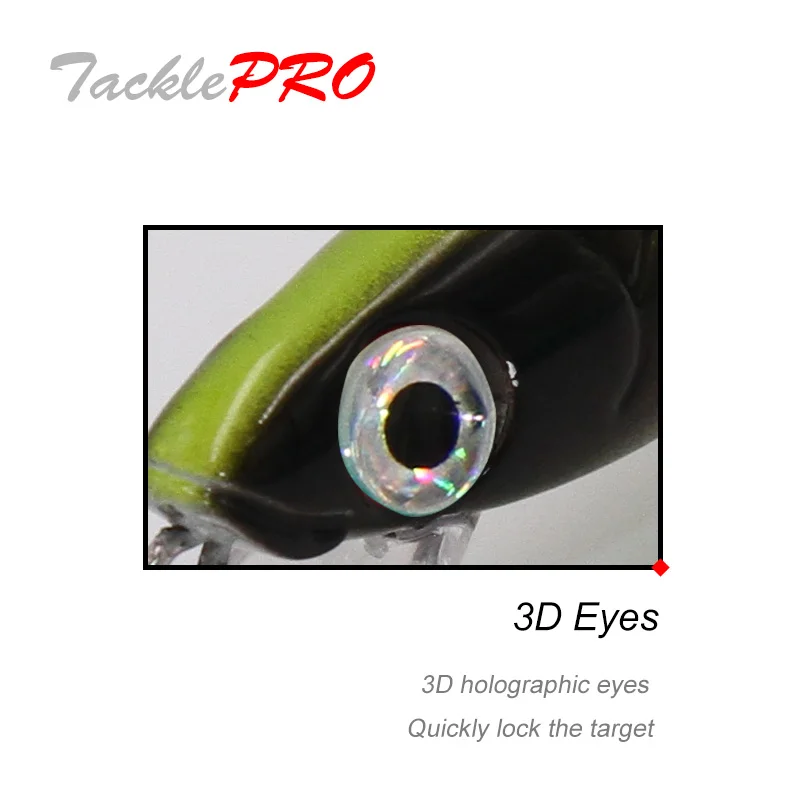TacklePRO-M33 Floating Sea Big Minnow Fishing Lure, Big Hard Lure, Crankbaits, Wobbler, Swimming Baits, 25g, 175mm