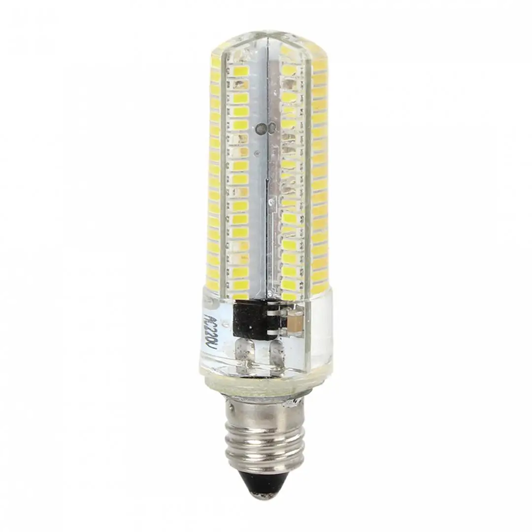 عكس الضوء E11 أبيض/دافئ أبيض 152 LEDs 3014 SMD 10 واط لمبة ذرة مصباح سيليكون