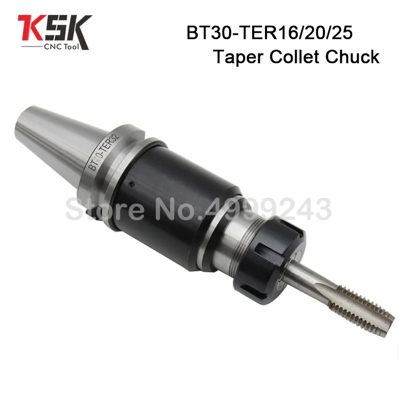 1PCS BT30 TER 32 TER16 TER20 TER25 Floating Tap holder BT30 tapping collet chuck cnc milling thread tool