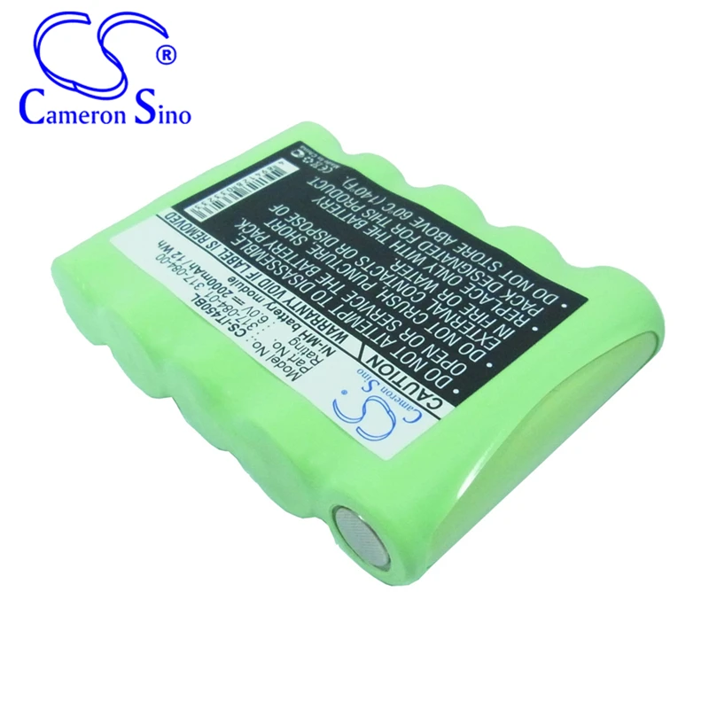 Bateria CameronSino do Intermec Pen Key 6210 4000 4500 5000 pasuje do Intermec 317-084-00 317-084-001 406929   Bateria do skanera kodów kreskowych