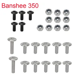 27x For Yamaha Banshee 350 ATV Fender Bolt Screw Nut Mount Kit Plastics Hardware fit YFZ350 1987-2006