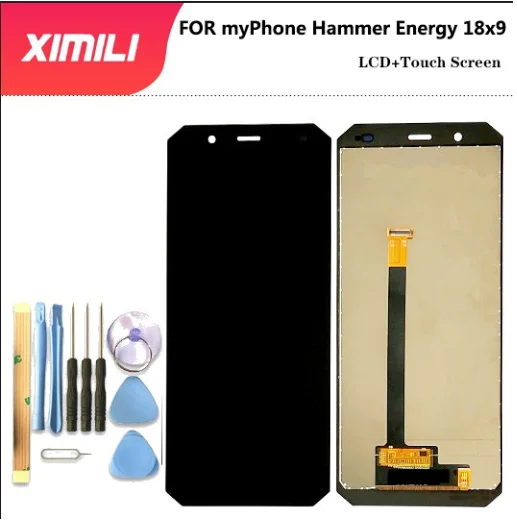 5.7 inch myPhone Hammer Energy 18x9 LCD Display+Touch Screen Digitizer Assembly 100% Original New LCD+Touch Digitizer for Hammer велобандана buff original nubra multi 120708 555 10 00