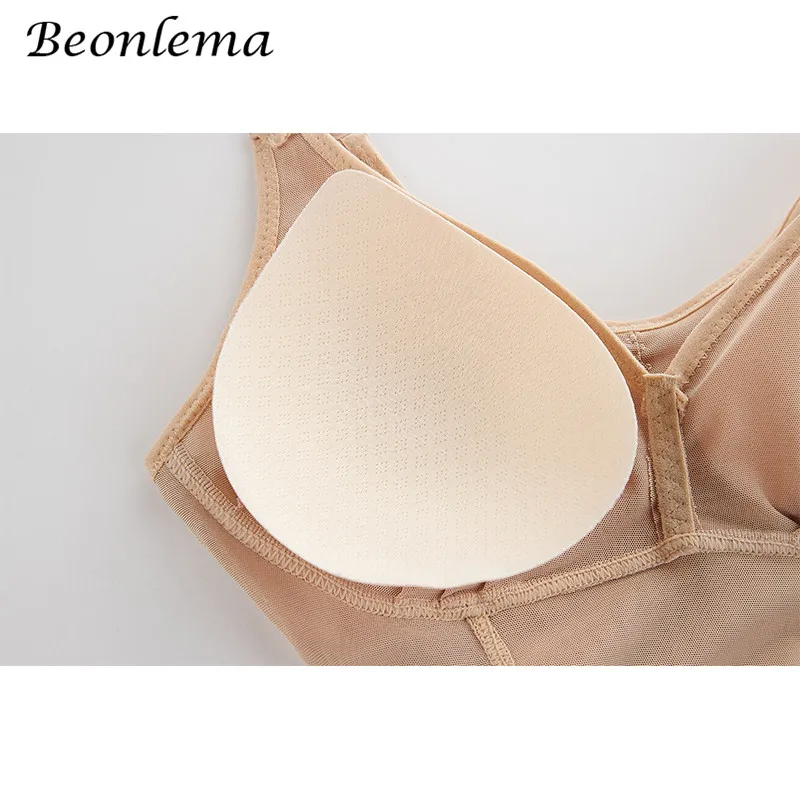 Bodys for women Bodysuit Sexy Shapewear Female Underwear With Chest Pads Belly Reductive Shaper Slimming Lingerie